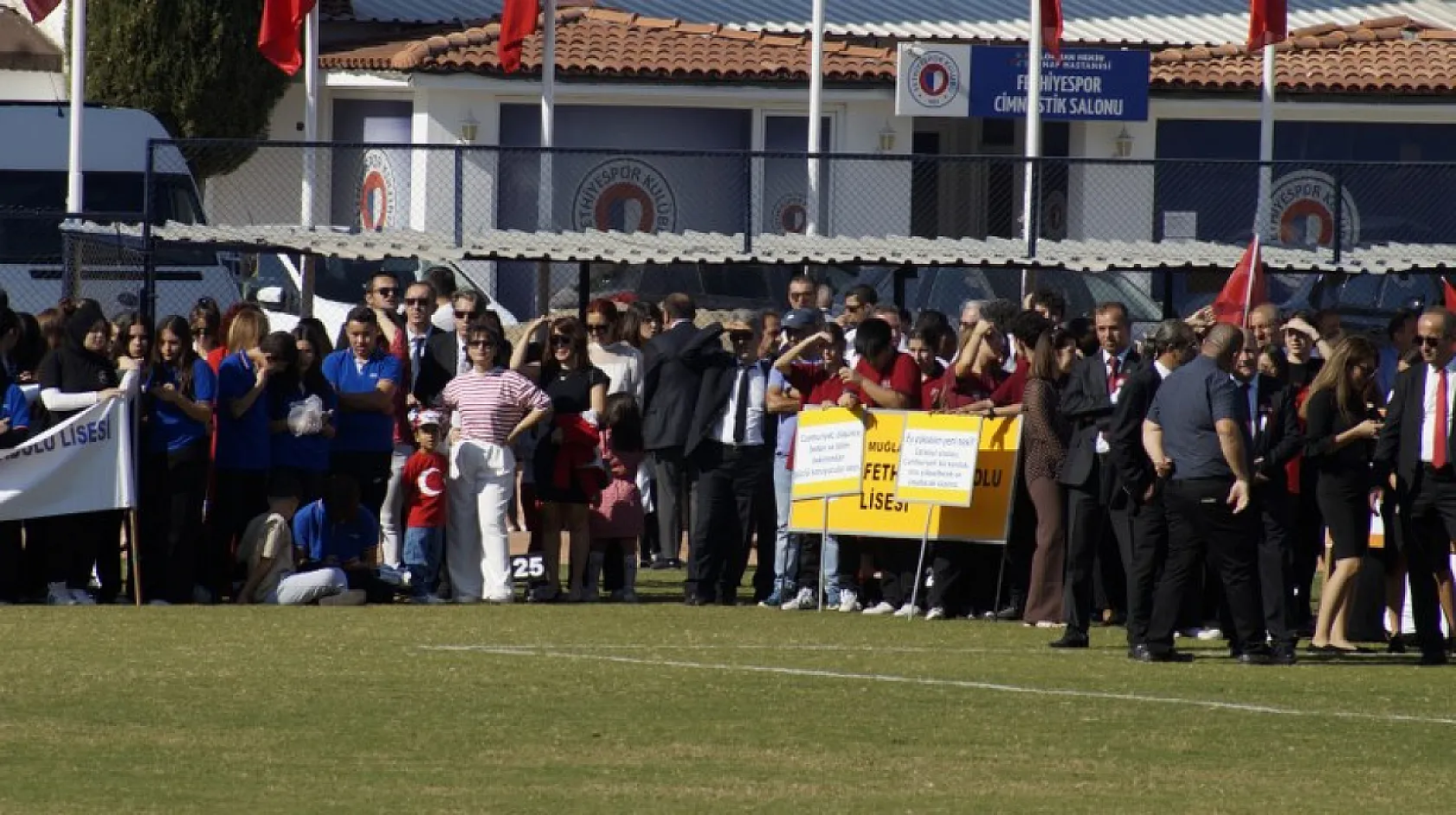 Fethiye'de coşkulu 29 Ekim kutlaması