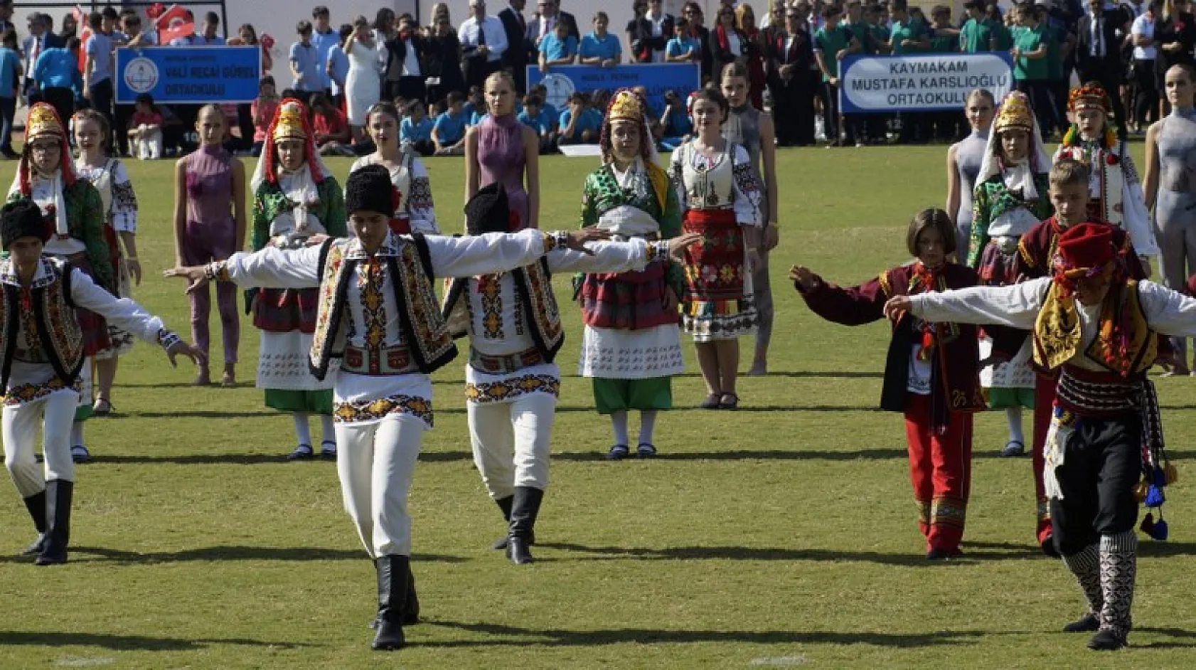 Fethiye'de coşkulu 29 Ekim kutlaması