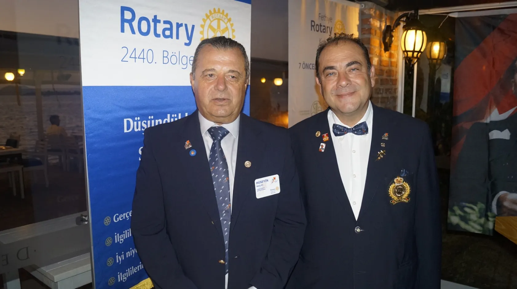 Fethiye Rotary Kulübü'nü Guvernör Mert Korur ziyaret etti