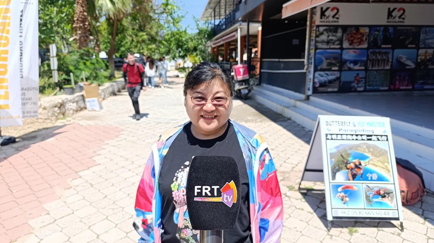 Çin Kültür Ataşesi Zhou Fethiye'ye hayran kaldı: 'Burayı çok sevdim'