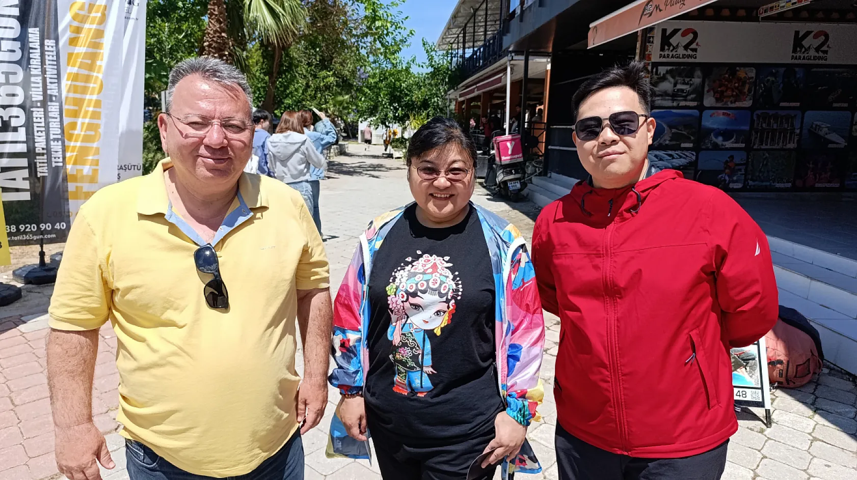 Çin Kültür Ataşesi Zhou Fethiye'ye hayran kaldı: 'Burayı çok sevdim'