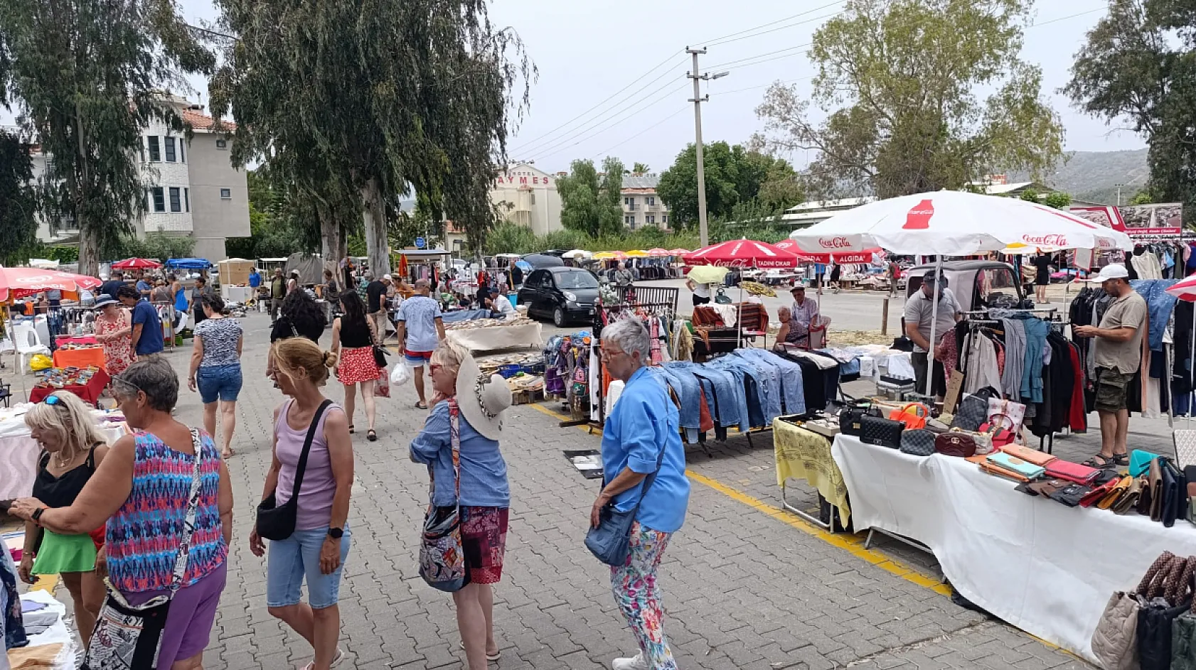 Çalış İlkbahar Kermesi'nde esnaf durgunluktan yakındı