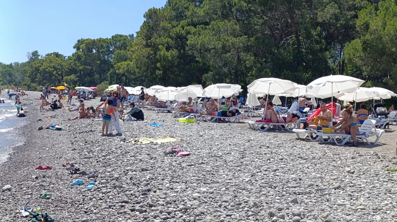Fethiye Akmaz Plajı uygun fiyatlarıyla ilgi görüyor