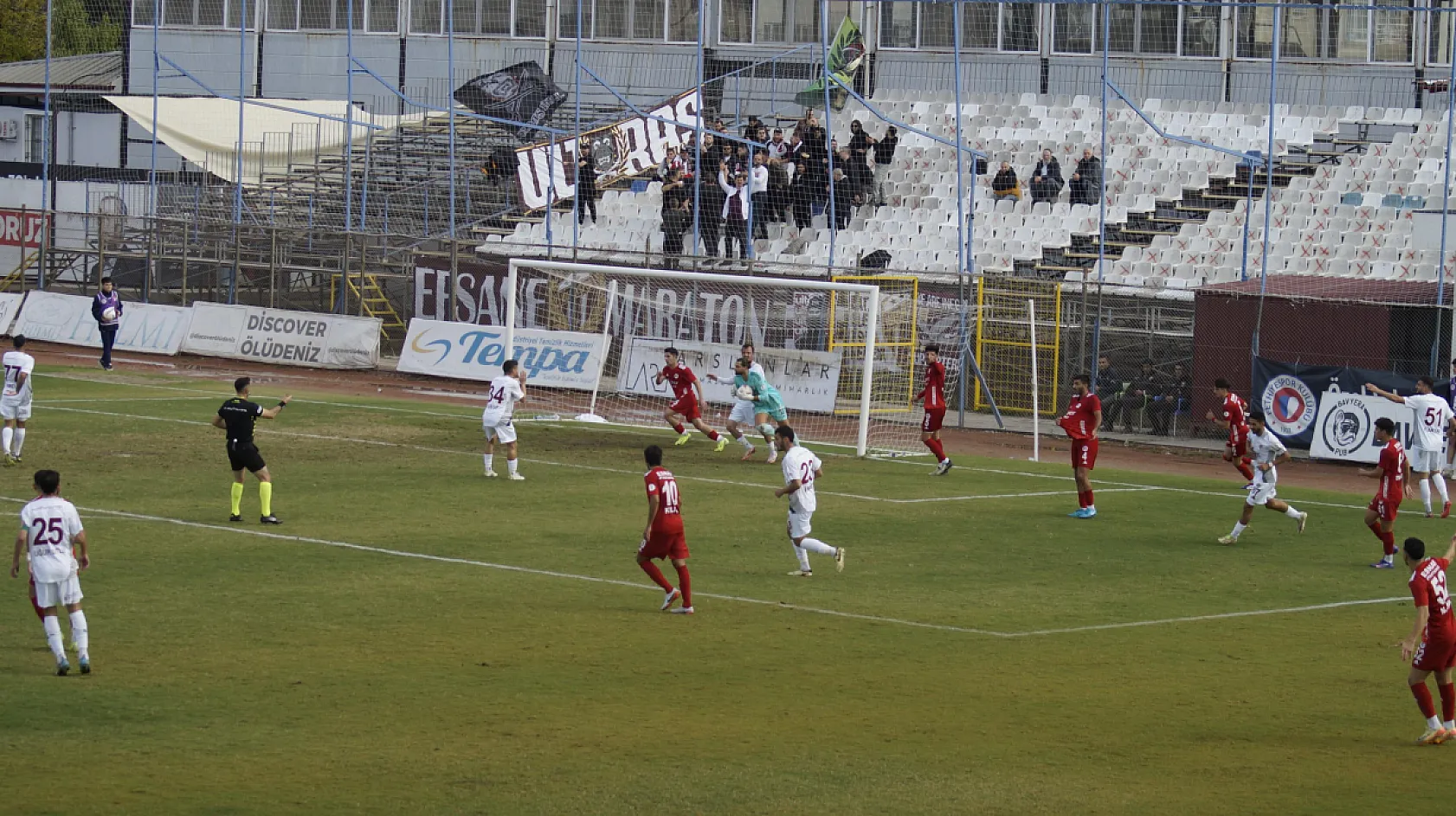 Fethiyepsor İnegölspor ilk yarı 0-0