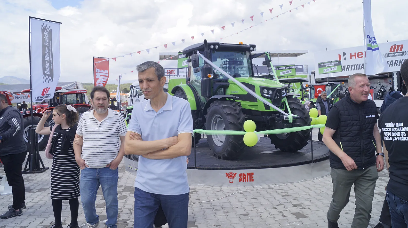 Seydikemer'de ilki düzenlenen tarım ve hayvancılık fuarı açıldı