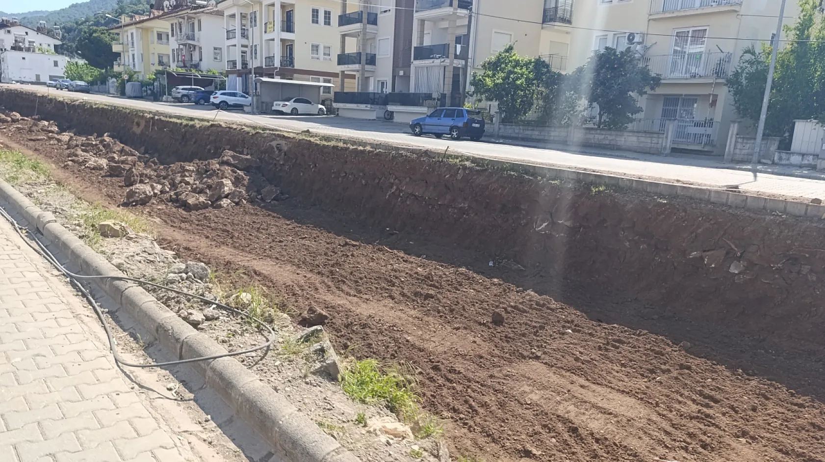 Fethiye Toptaşı Deresi'nde Islah Çalışmaları Devam Ediyor