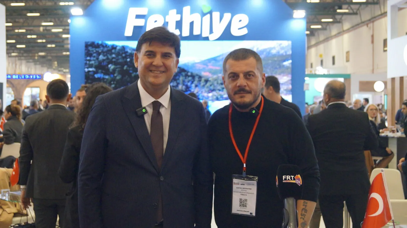 Muğla'dan Başkanlar EMITT'e katıldı, düşüncelerini paylaştılar