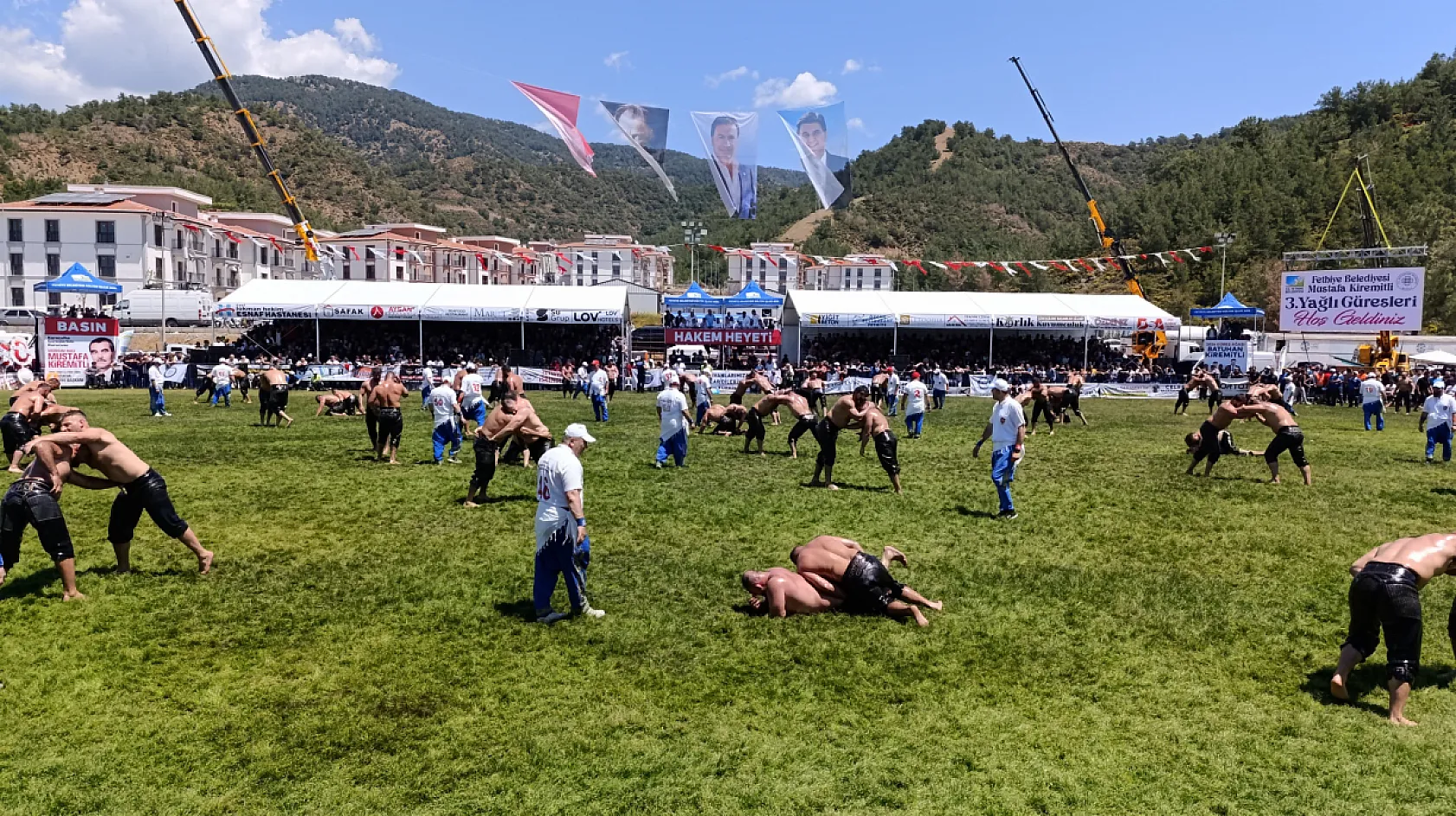 Fethiyeli fenomen Apoliptus, 'Güreşlere ilgi çok güzel'