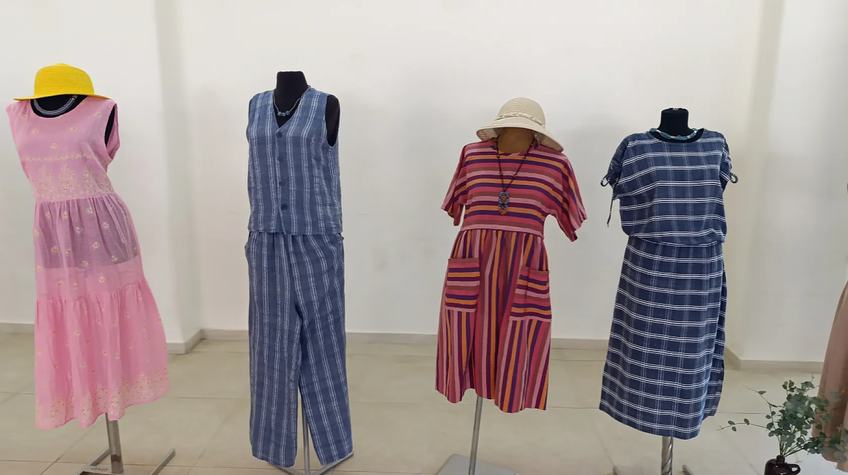 Fethiye Üzümlü'de el sanatları sergisi