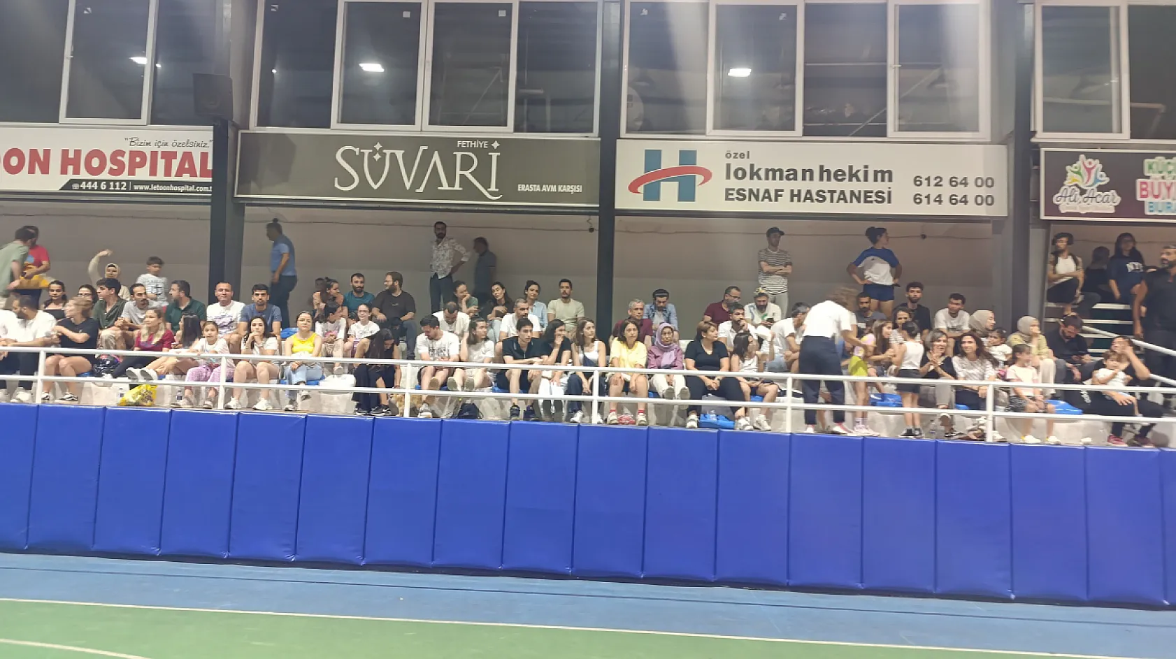Fethiye'de Kurumlar Arası Voleybol heyecanı