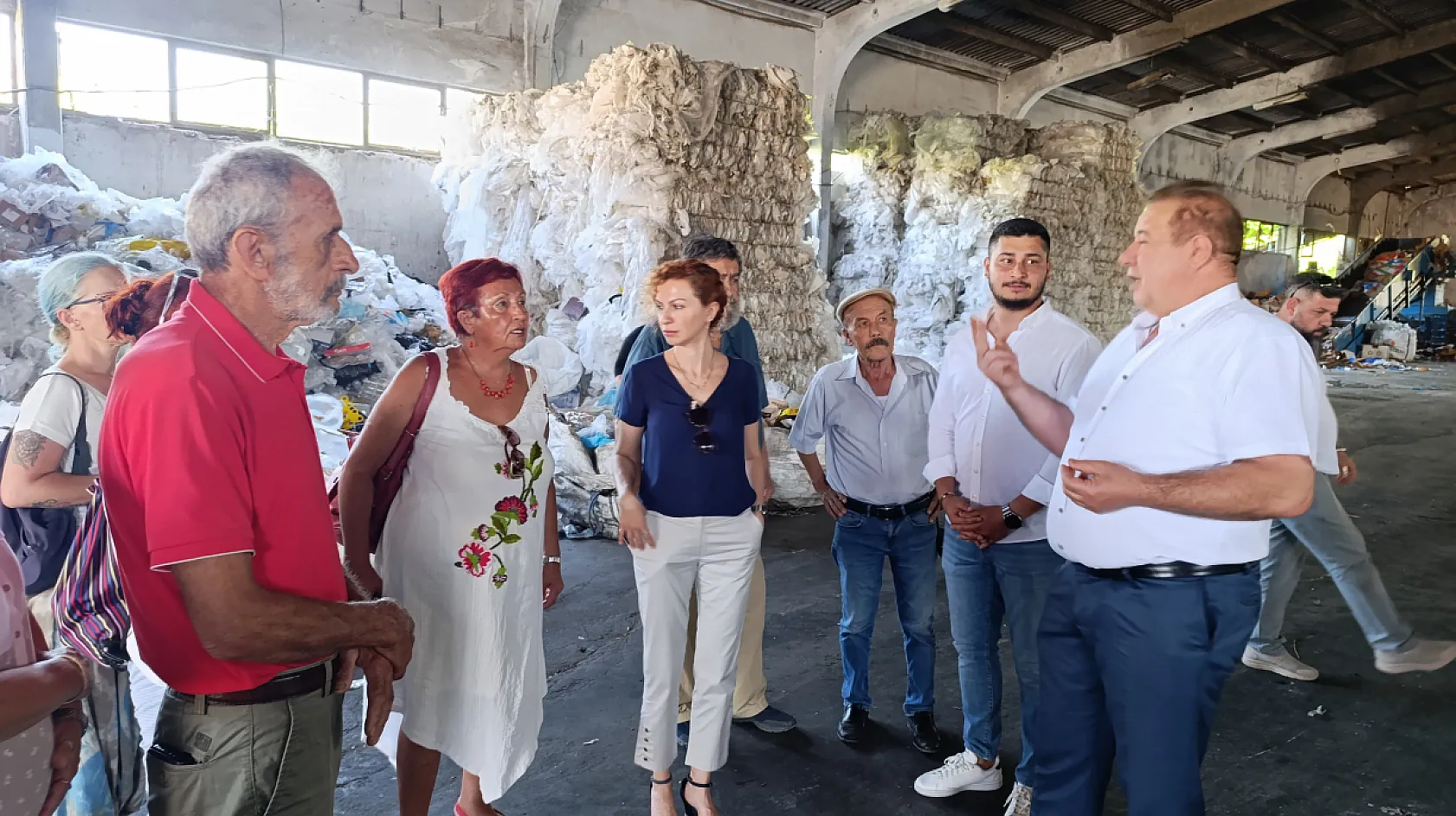 FETAV ile MUÇEP, KAYDEM Atık İşleme Tesisi'nde teknik gezi yaptı
