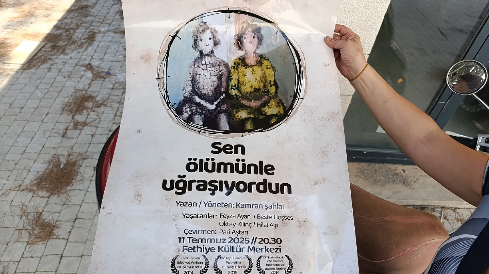 4 Ödül Almış 'Sen Ölümünle Uğraşıyordun' Tiyatro Oyunu, 11 Temmuz'da Fethiye'de
