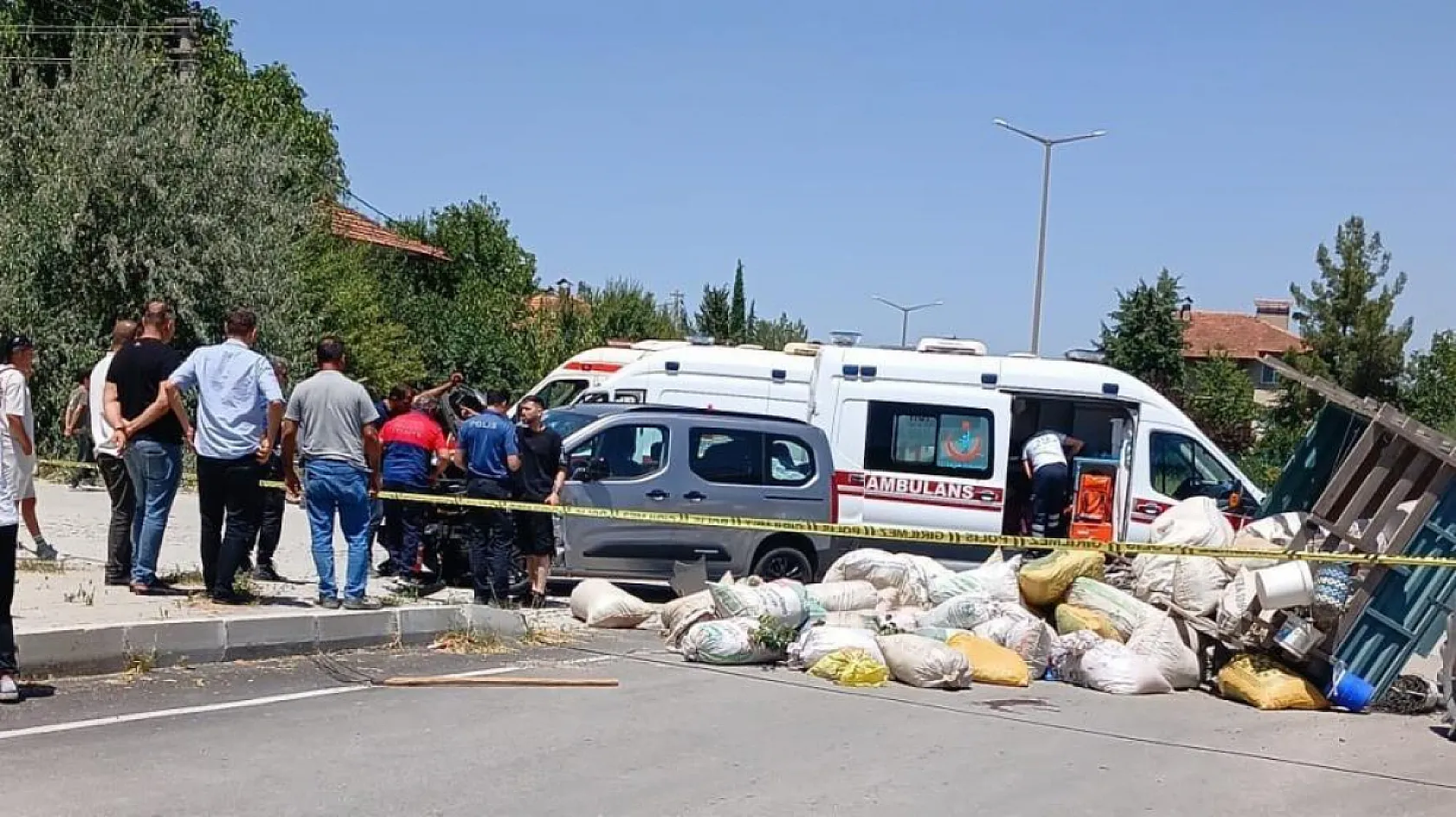 Trafik kazasında ağır yaralanan şahıs hayatını kaybetti