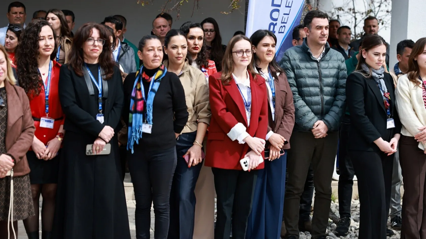 Bodrum Belediye Başkanı Mandalinci belediye personeli ile bayramlaştı