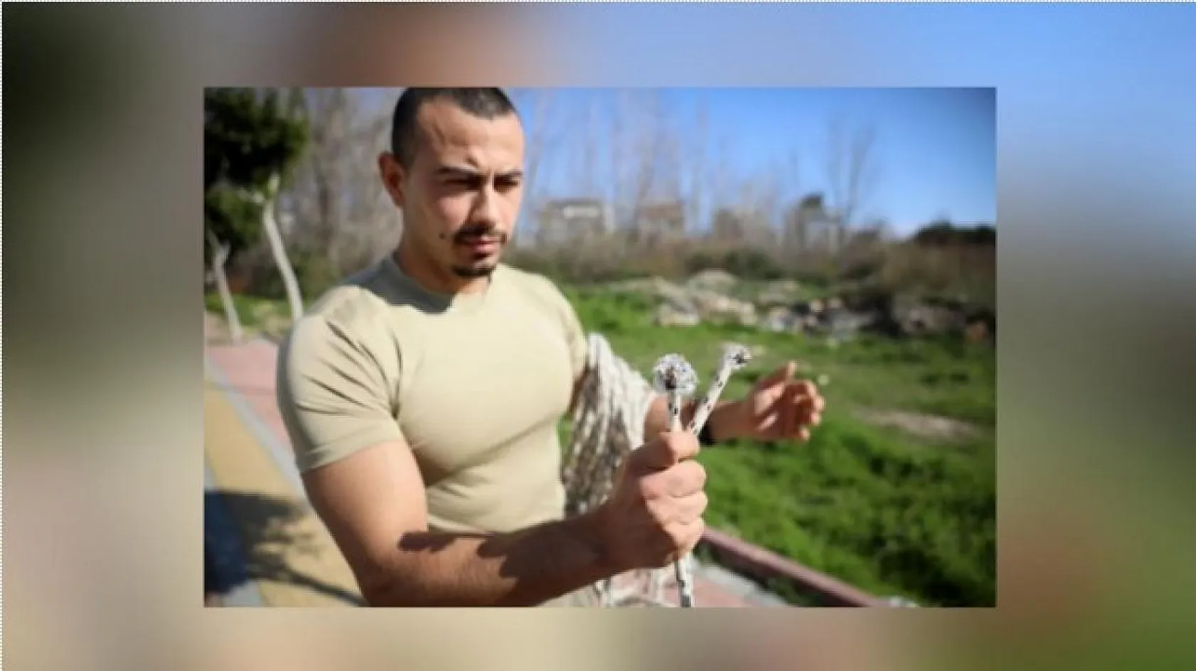 Uçuruma hamak kuran fenomen ölümden döndü!