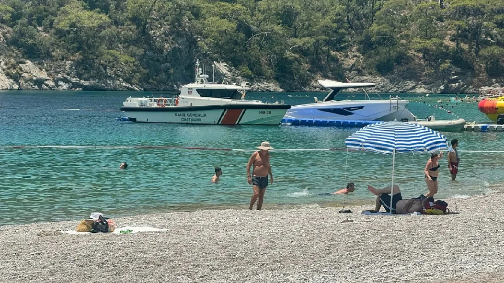 Fethiye'de yazdan kalma sıcaklıklar sürüyor
