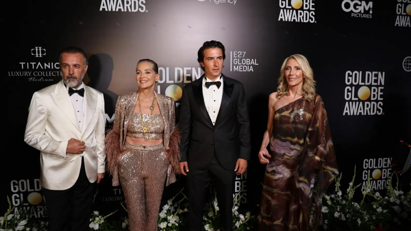 Dünyaca ünlü yıldız Sharon Stone ödülünü aldı