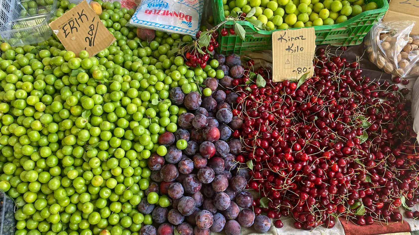 Fethiye Üretici Pazarı'nda fiyatlar
