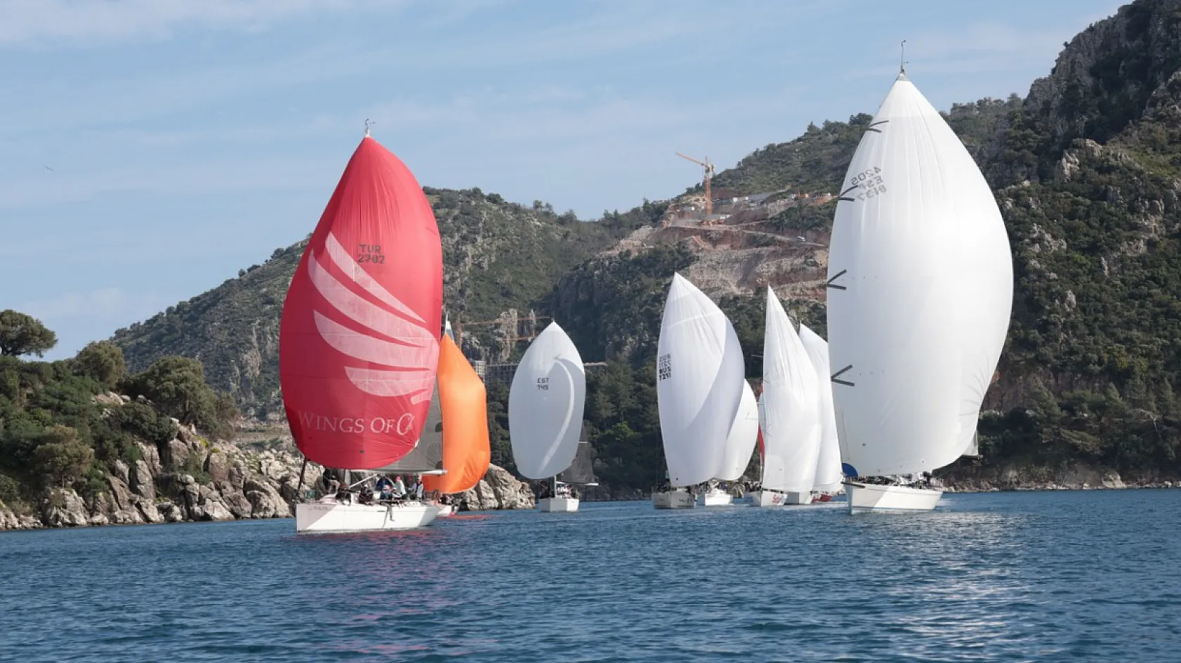 Marmaris'te MIYC Kış Trofesi Yat Yarışları