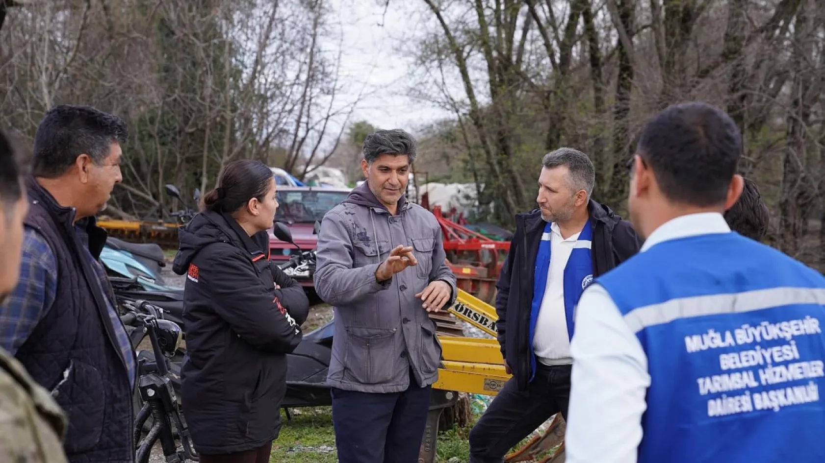 Muğla Büyükşehir'den Köyceğiz'de Sel Sonrası Üreticiye Destek