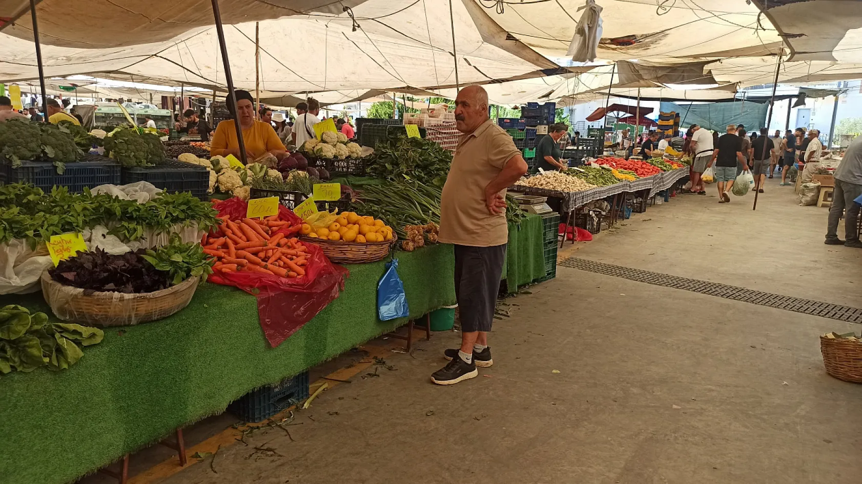 Fethiye Foça Pazarı'nda Sebze Fiyatları Güncellendi: Tezgahlarda Son Durum
