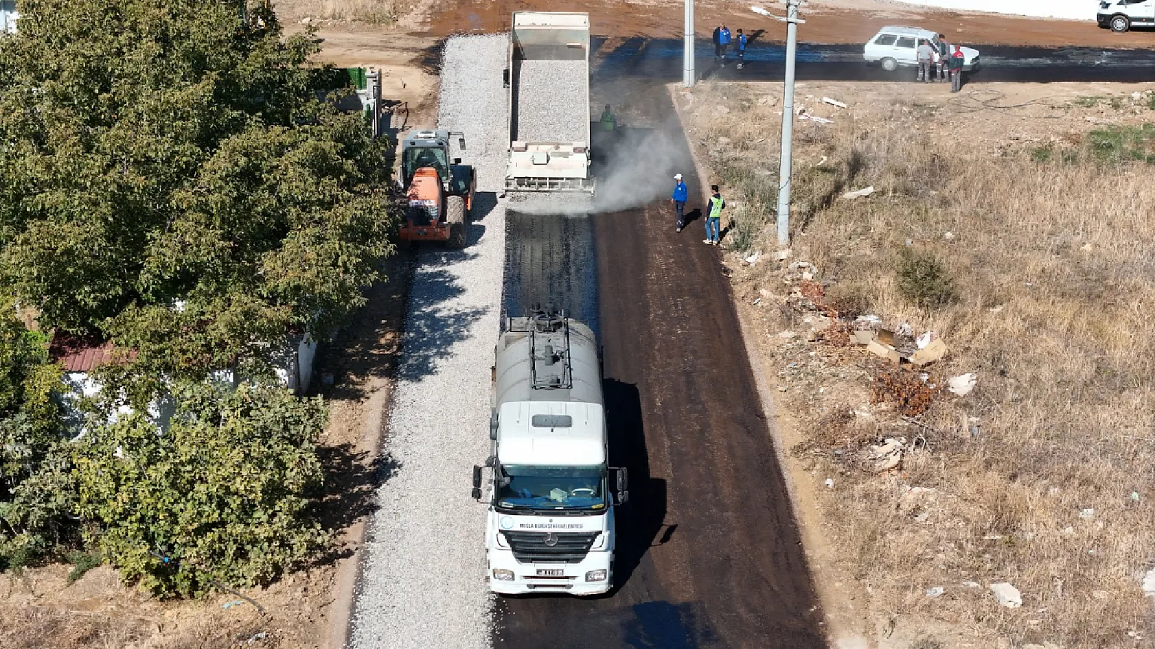 Muğla'da Çocuklar İstedi Büyükşehir Kısa Sürede Gerçekleştirdi