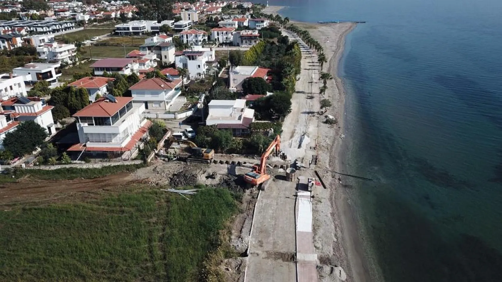Kanalizasyonun tamamlandığı bölgeler asfaltlanıyor