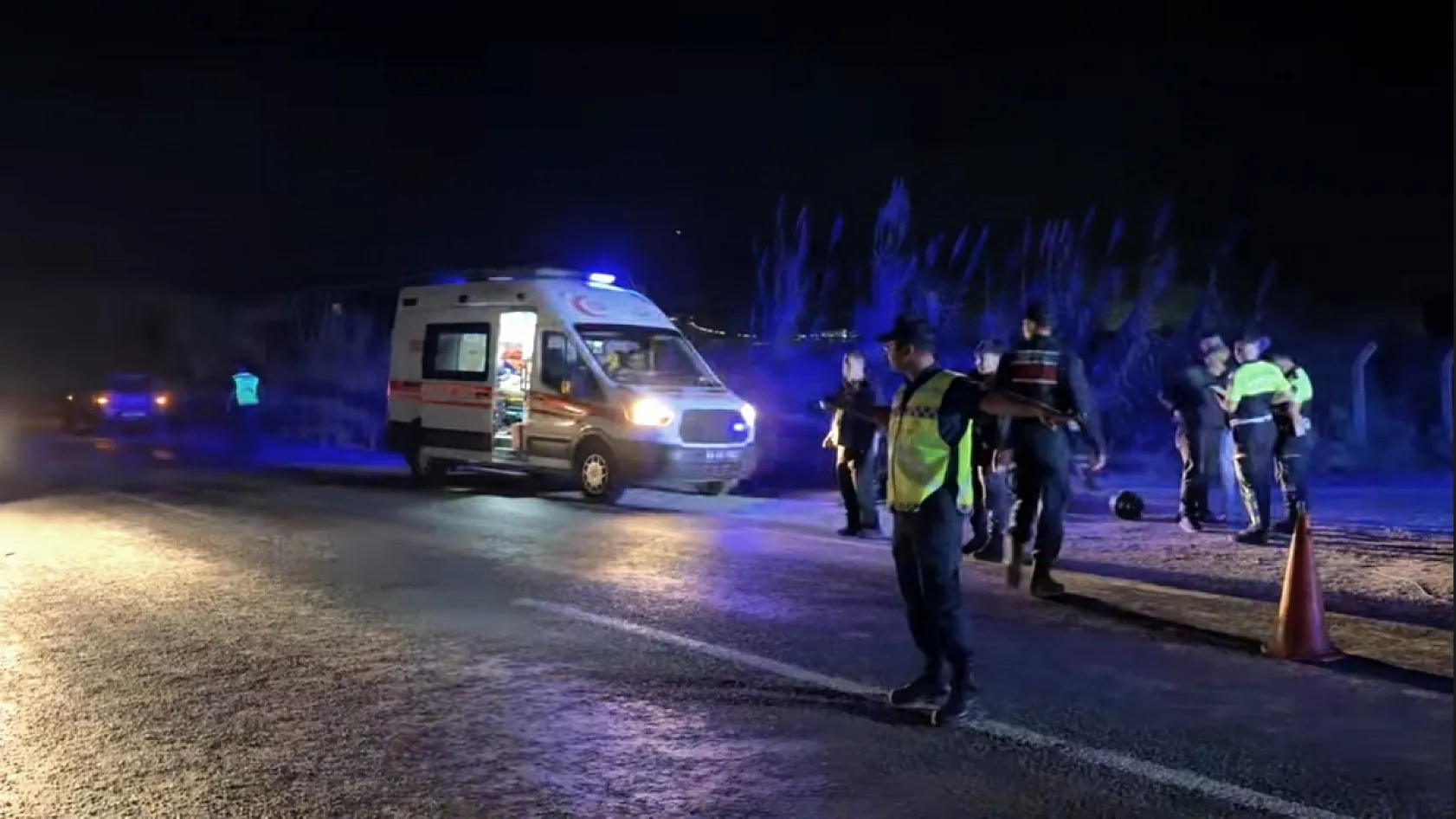 Trafik Kazasında 1 Kişi Yaralandı