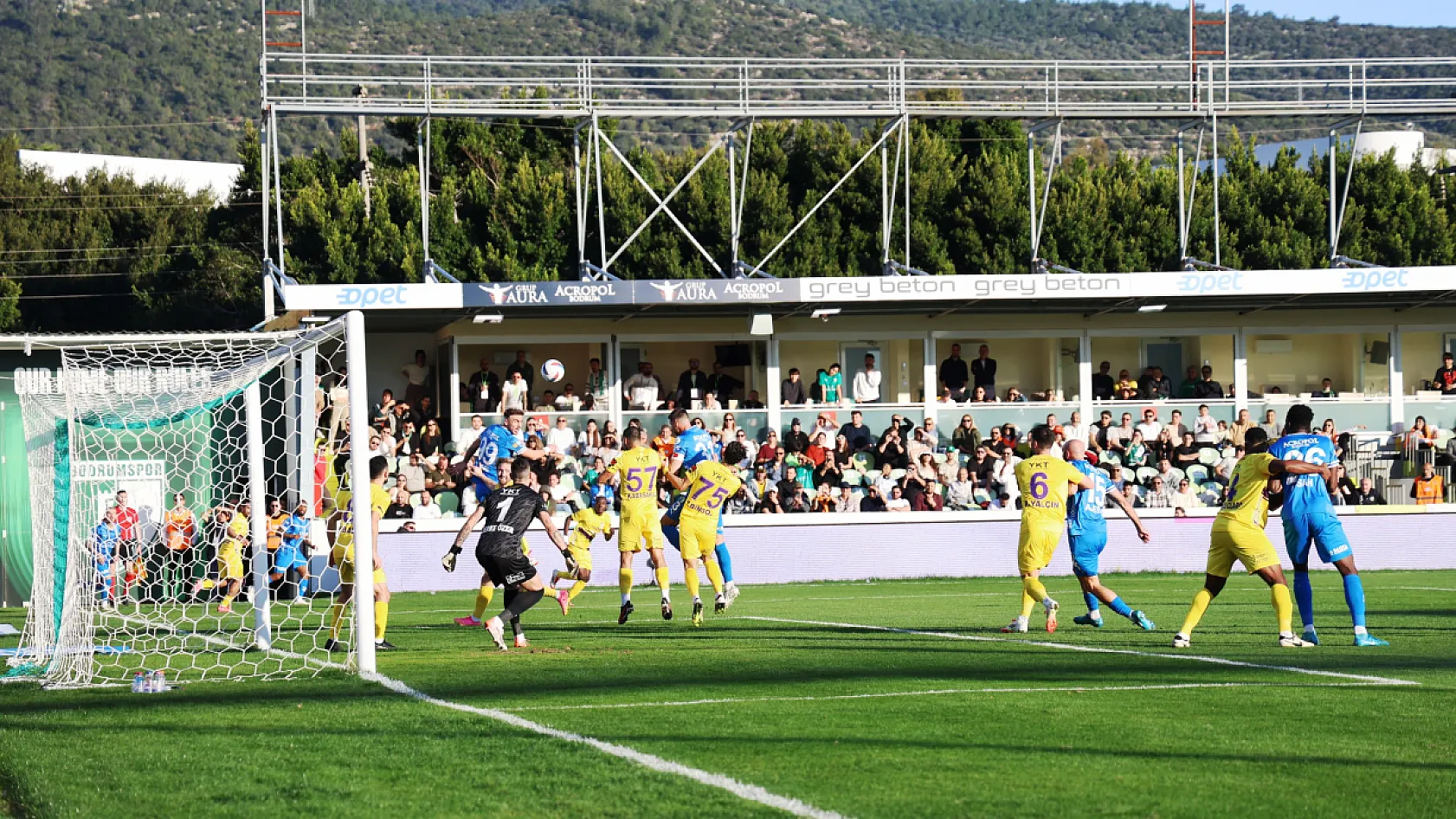 Trendyol Süper Lig: Bodrum FK: 0 - Eyüpspor: 1 (M.S.)