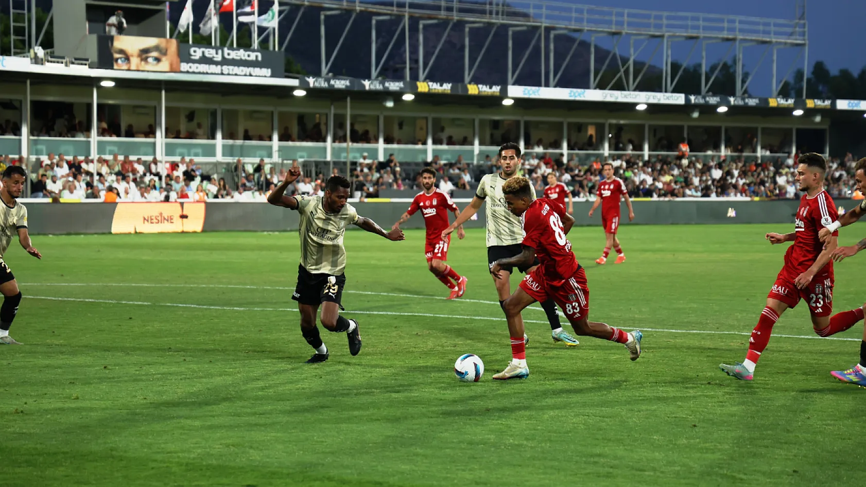 Trendyol Süper Lig: Bodrum FK: 0 - Beşiktaş: 4