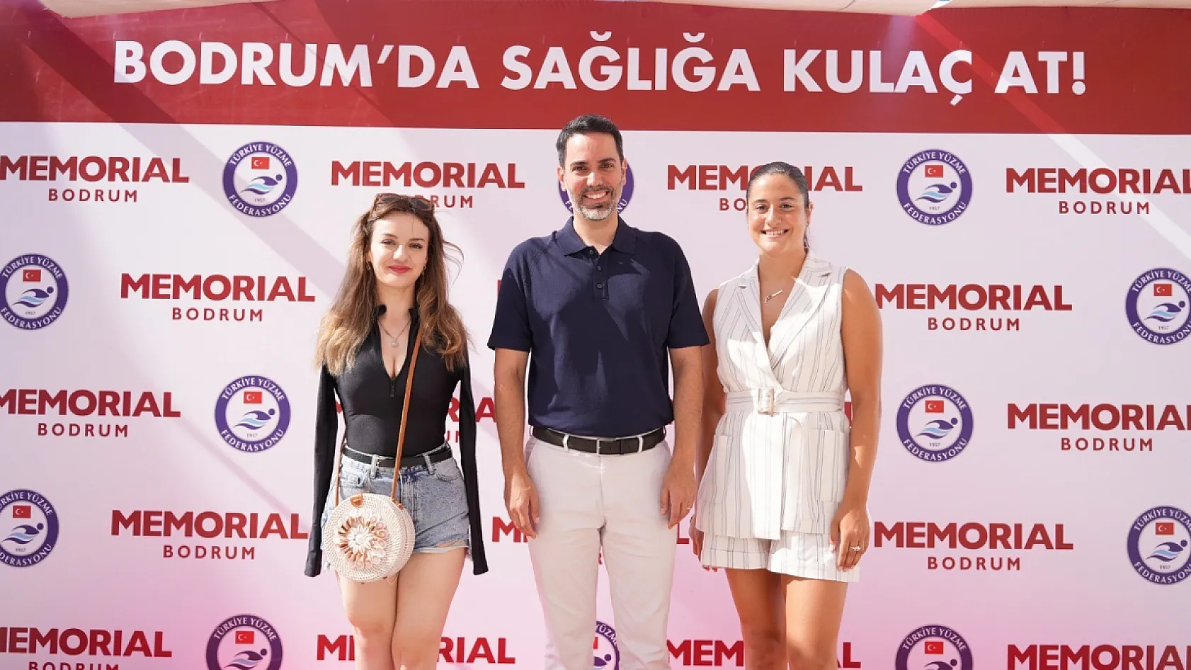 Bodrum'da sağlık için kulaç attılar