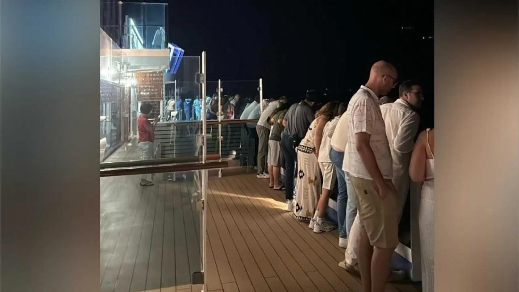 Marmara Adası açıklarında yolcu gemisinde panik: 1 kişi denize düştü