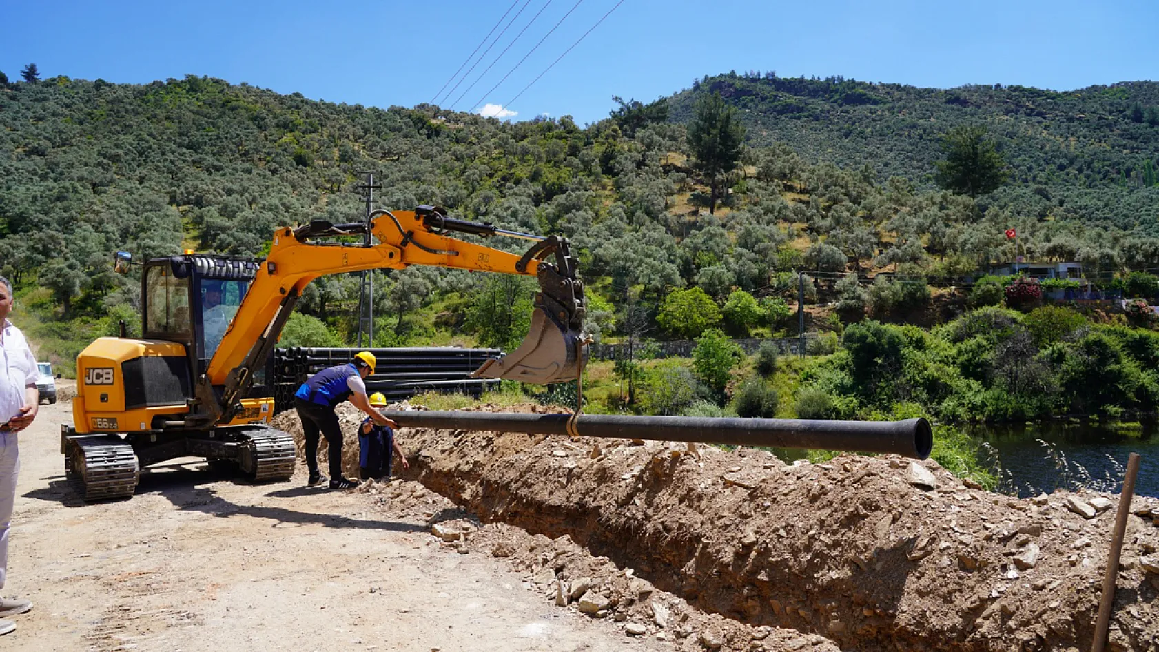 Milas Günlük ve Sakarkaya Mahallelerinin taşıma su derdine son