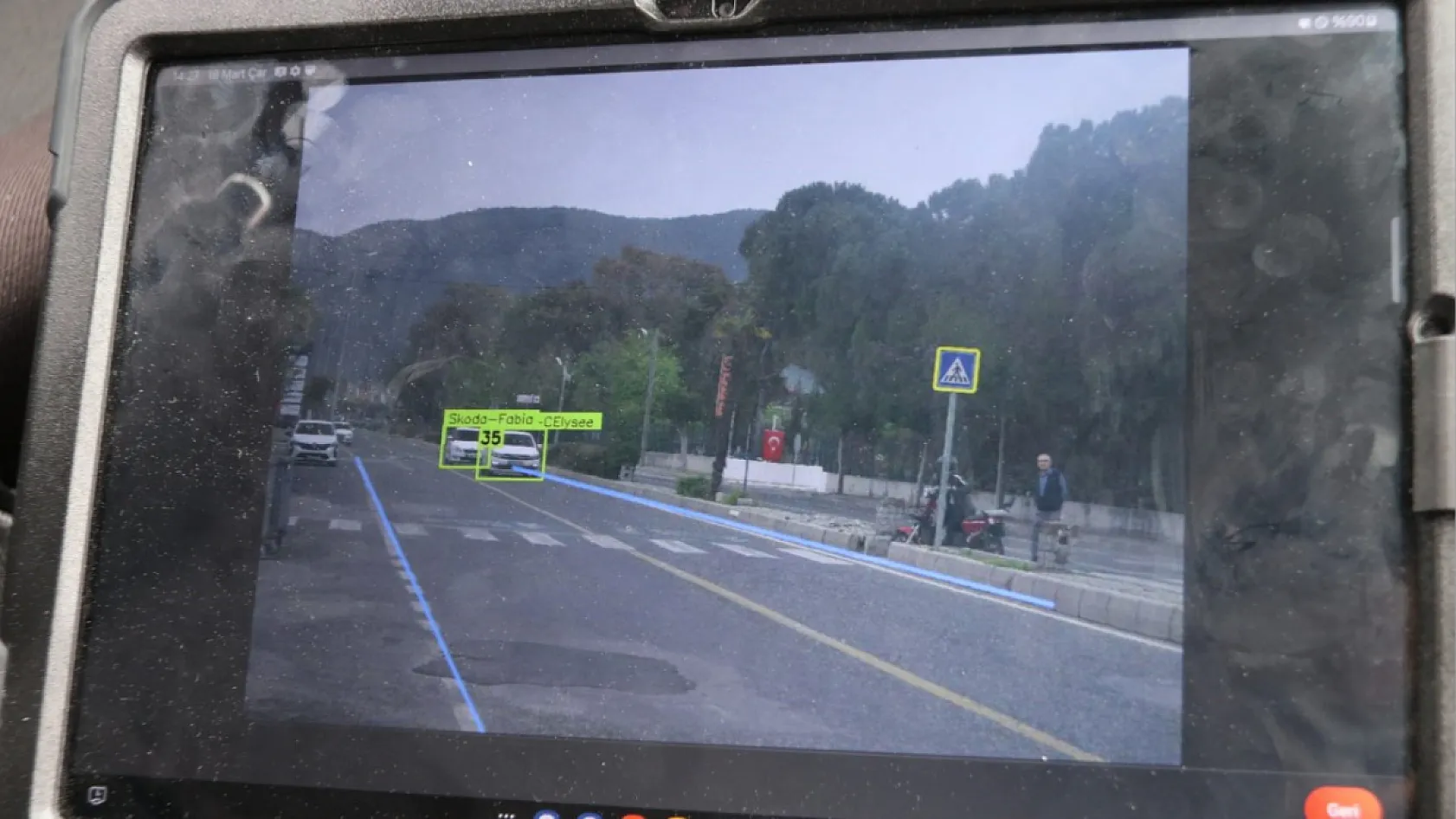 Fethiye'de yapay zekalı radarlar şehir içinde devrede