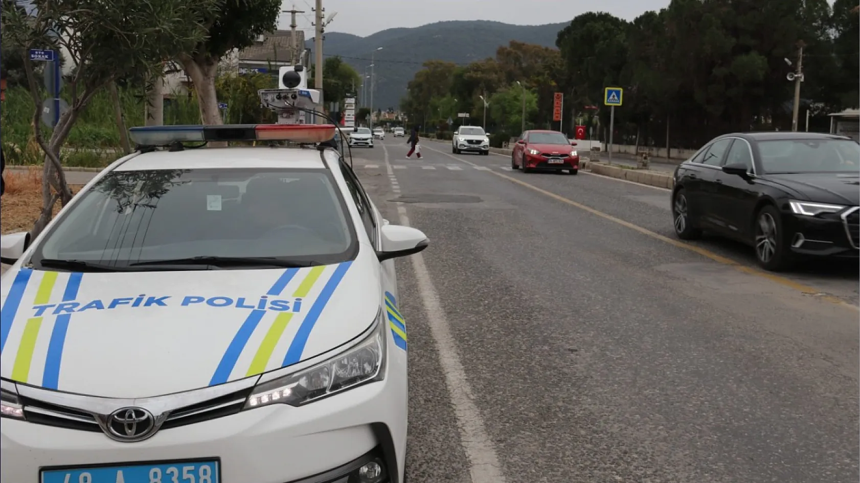 Fethiye'de yapay zekalı radarlar şehir içinde devrede