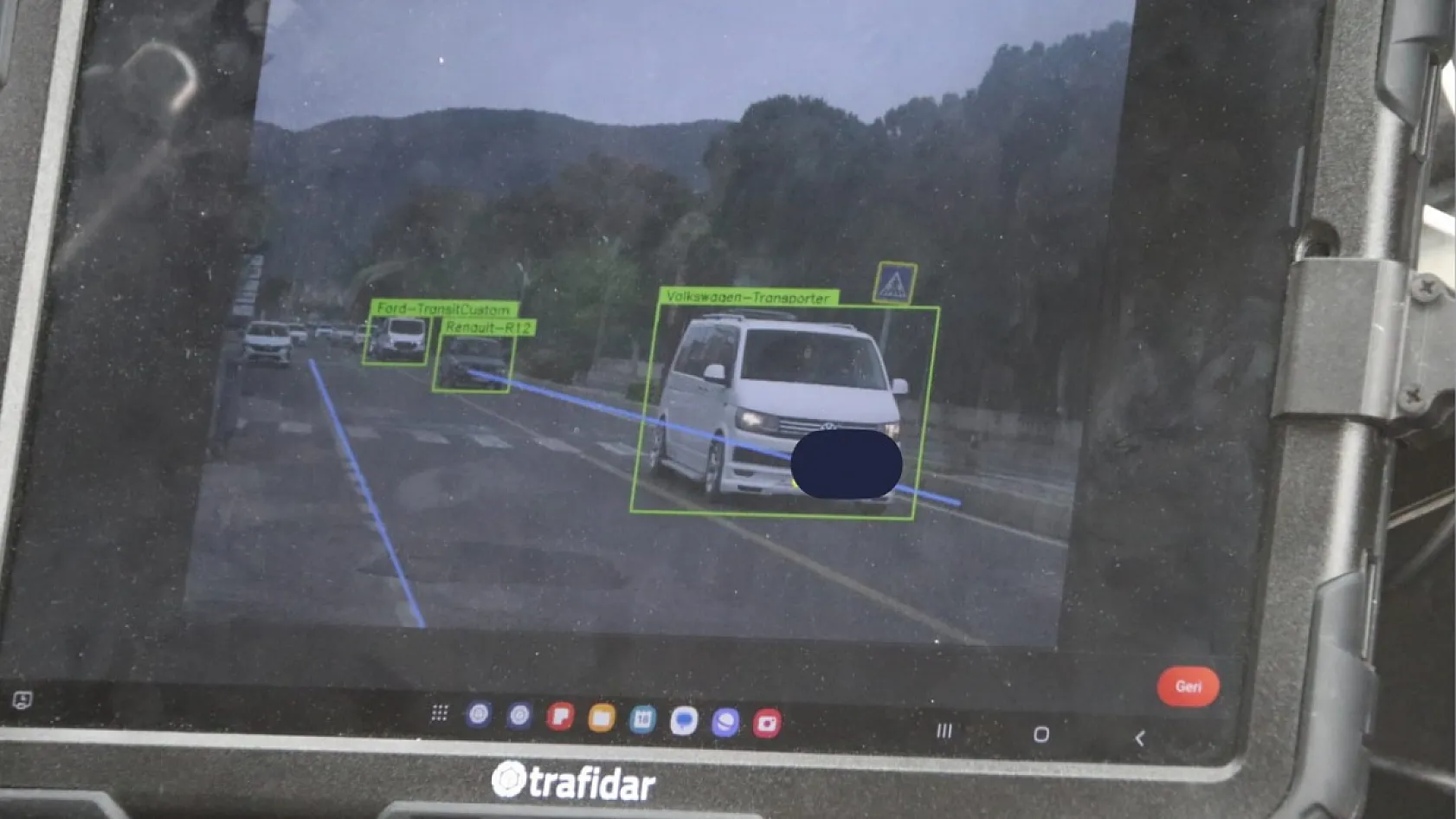 Fethiye'de yapay zekalı radarlar şehir içinde devrede