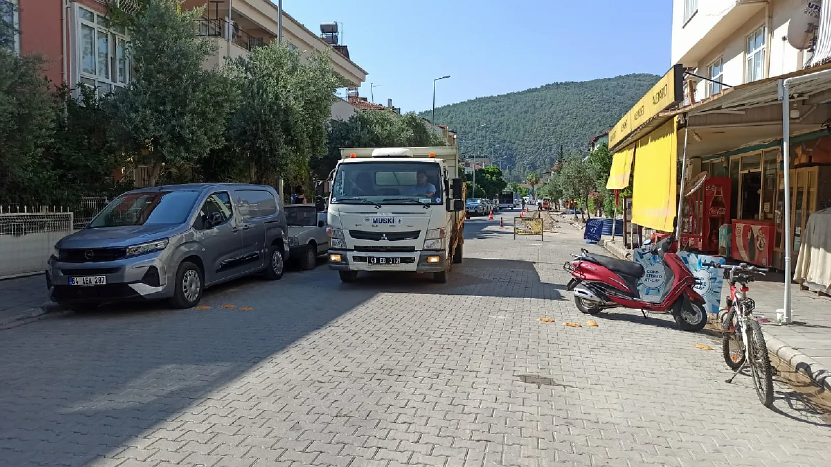 Fethiye Tuzla Mahallesi'nde ana hat arızası: Onarım çalışmaları sürüyor