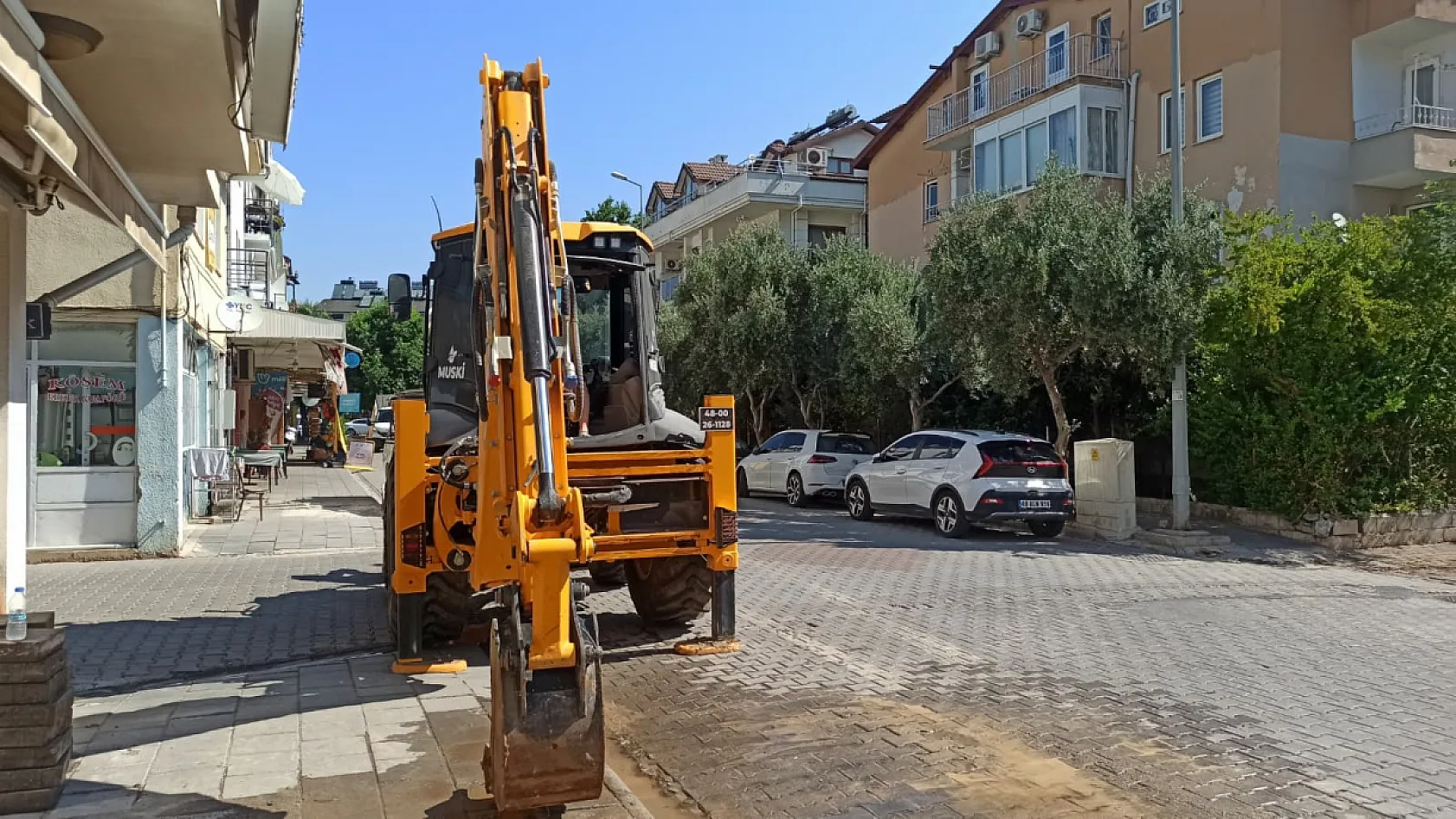 Fethiye Tuzla Mahallesi'nde ana hat arızası: Onarım çalışmaları sürüyor