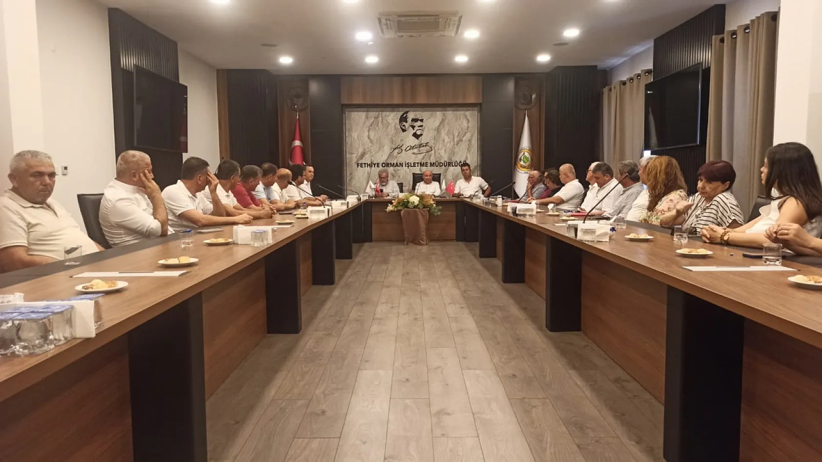 Fethiye'de Muhtarlar Toplantısı: Talepler tek tek değerlendirildi