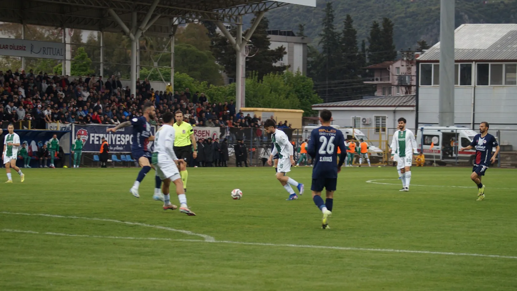 Fethiye'de Puanlar Paylaşıldı: Fethiyespor 1 Bursaspor 1