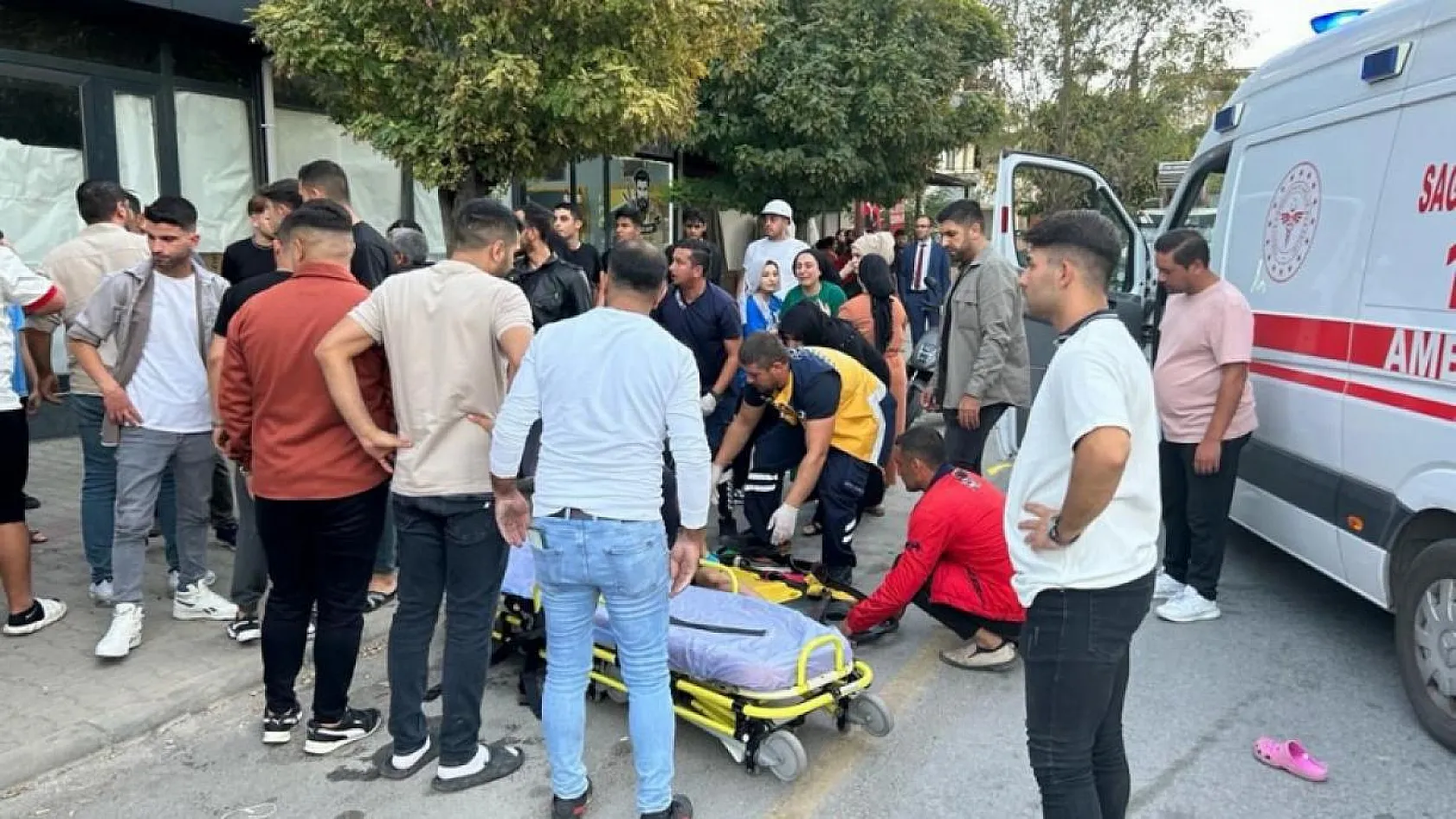 Kazada 8 yaşındaki çocuk yaralandı