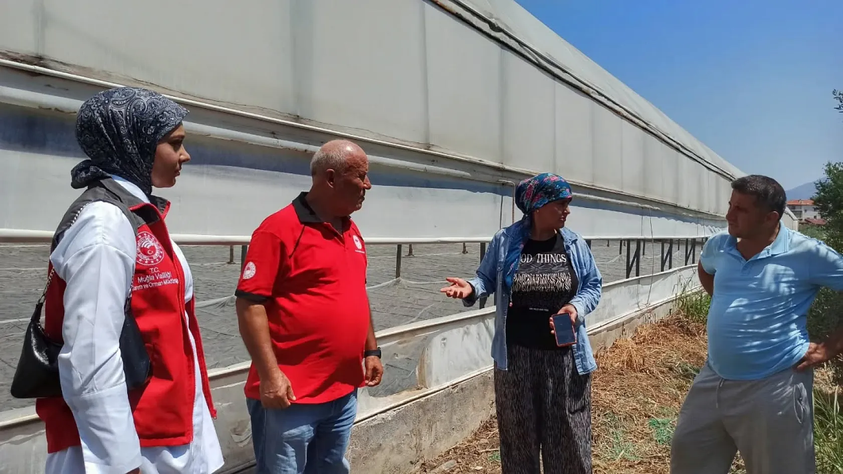 Karaçulha'da domuz zararı yerinde incelendi: Fethiyeli üreticilere ÇKS ve yeni B-Reçete Sistemi uyarısı