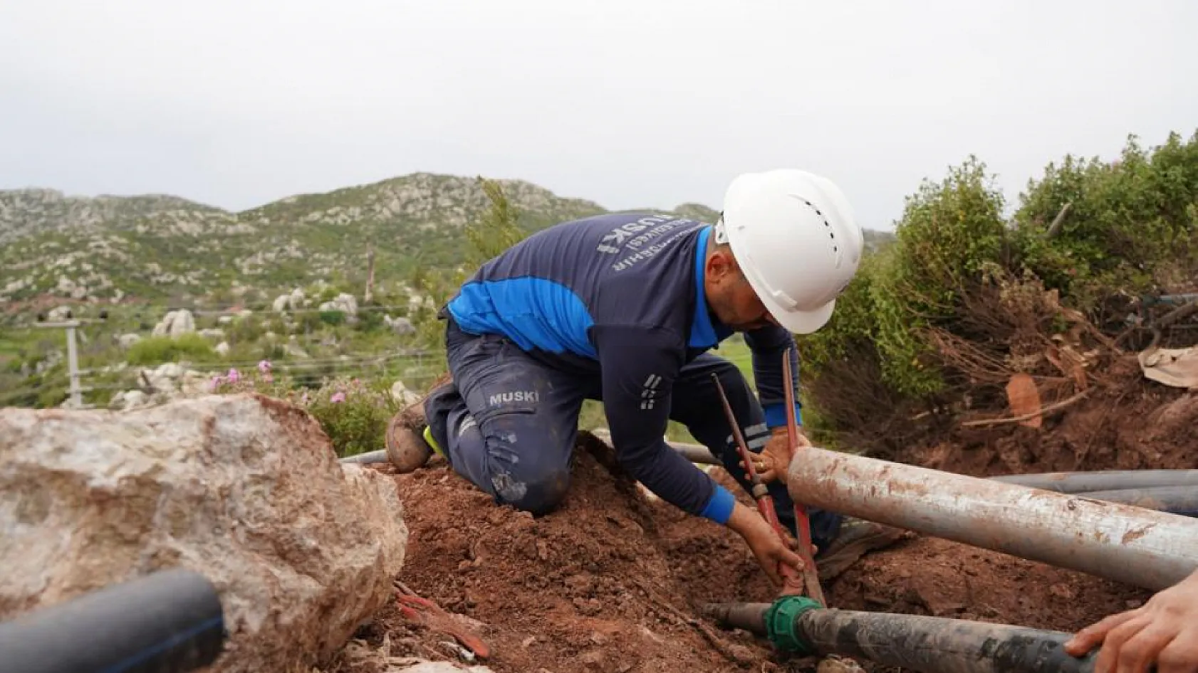 Marmaris Orhaniye ve Osmaniye Mahallelerinin su sorunu çözüldü