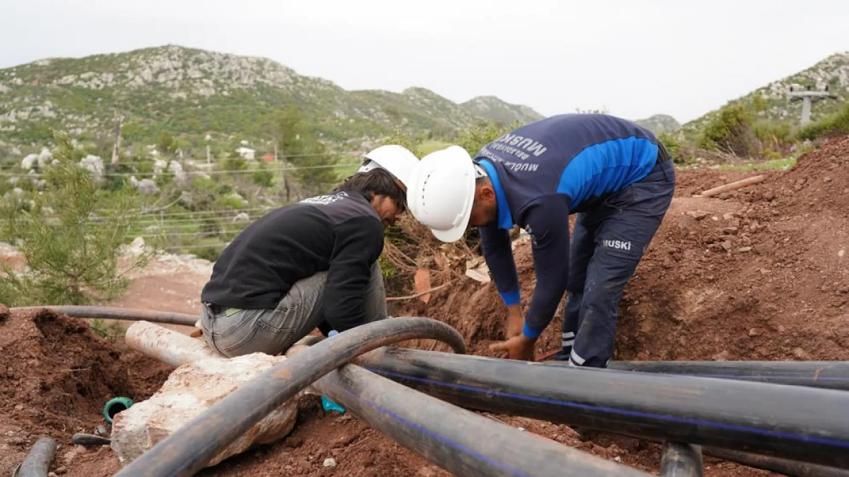 Marmaris Orhaniye ve Osmaniye Mahallelerinin su sorunu çözüldü