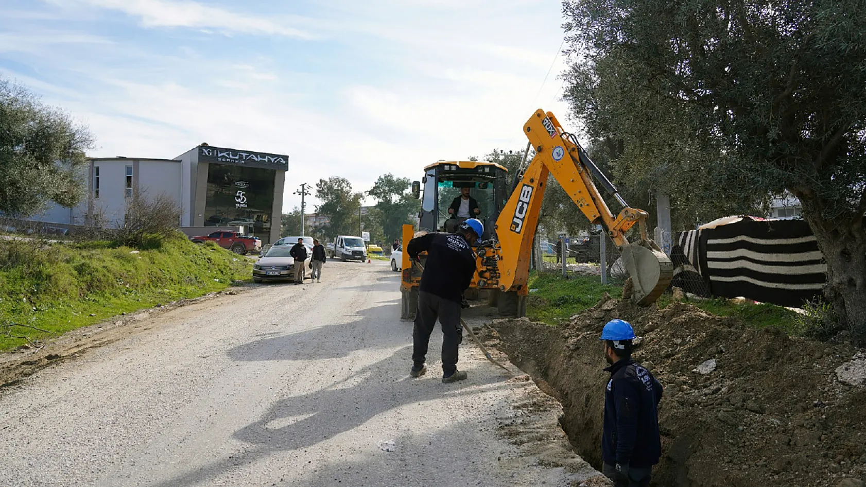 MUSKİ, Milas Güneş Mahallesi'nde içme suyu hatlarını yeniliyor