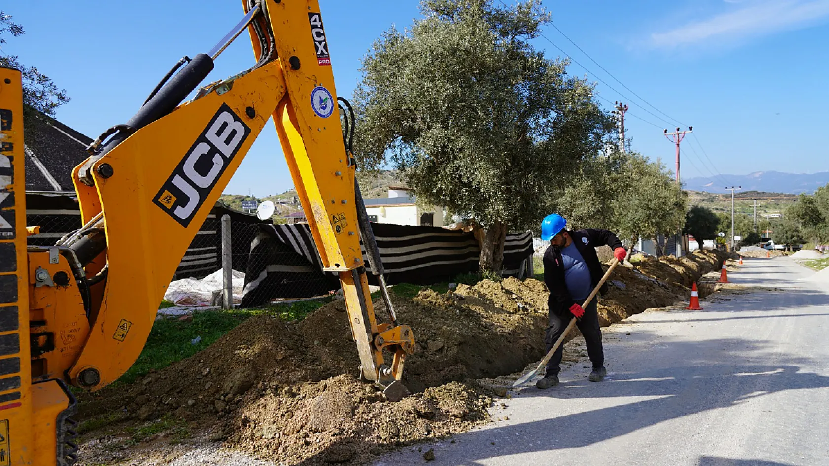 MUSKİ, Milas Güneş Mahallesi'nde içme suyu hatlarını yeniliyor