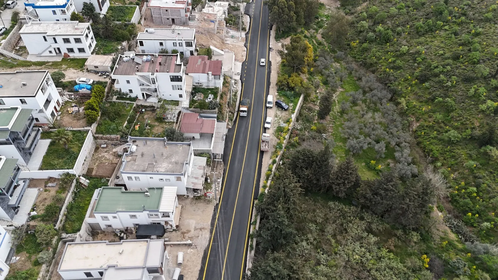 Bodrum'a Yeni Vizyon: Dereköy-Peksimet Yolu Yenilendi