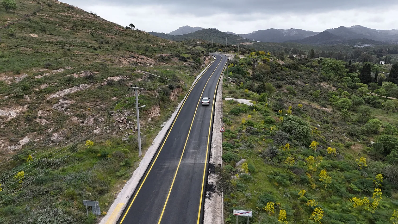 Bodrum'a Yeni Vizyon: Dereköy-Peksimet Yolu Yenilendi