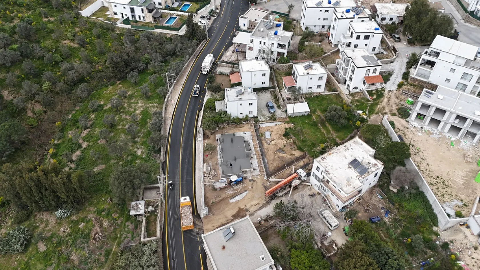 Bodrum'a Yeni Vizyon: Dereköy-Peksimet Yolu Yenilendi