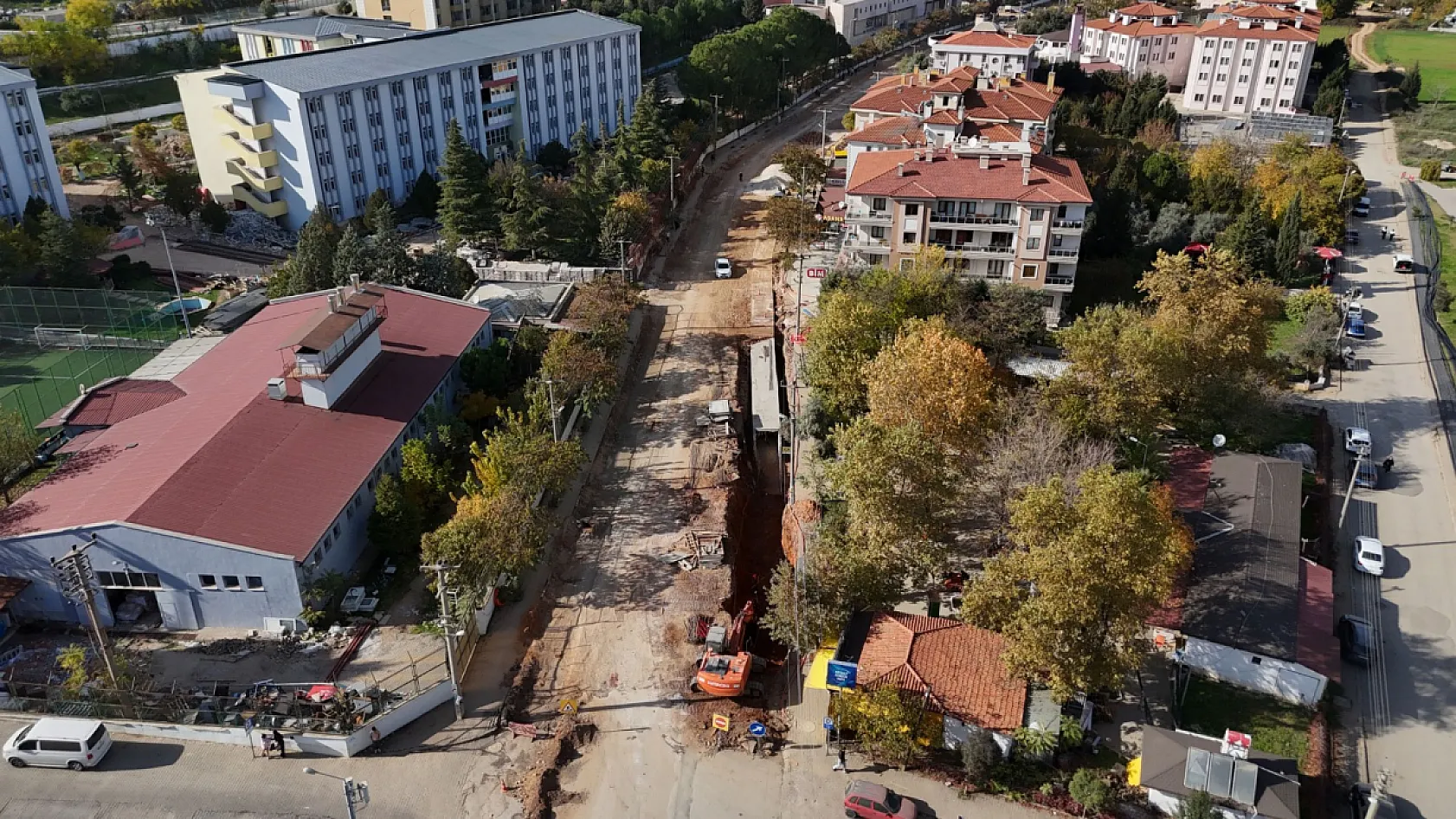 Dev Yatırımın Çalışmaları Sürüyor Kötekli ve Yeniköy Güzelleşiyor